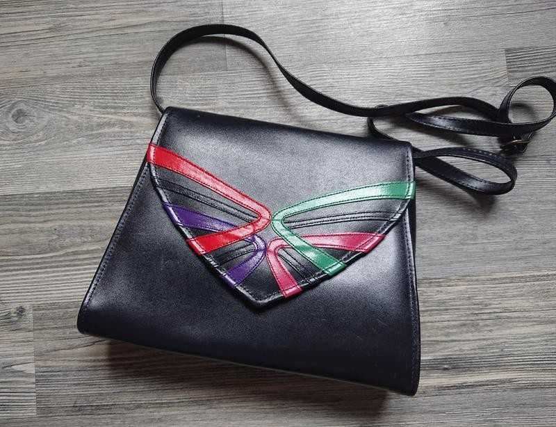 Кожаная сумка clarks клатч