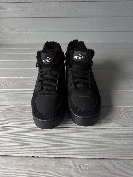 Женские утепленные кроссовки puma skye demi teddy