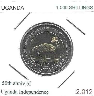 Uganda - - - - - Moedas
