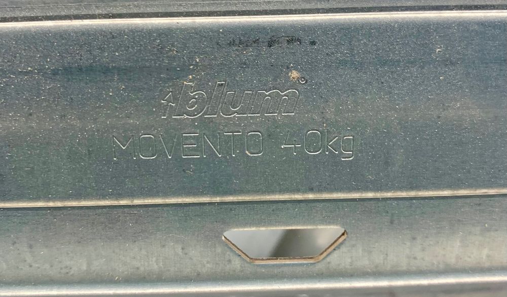 BLUM MOVENTO z Blumotion 500mm/40kg