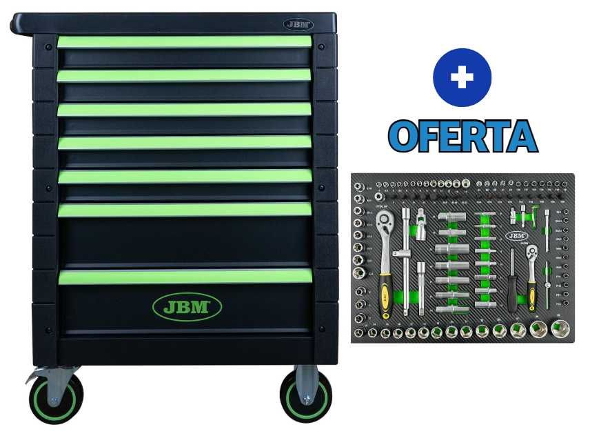 Carro 7 Gavetas Protech + Oferta Modulo Ferramentas