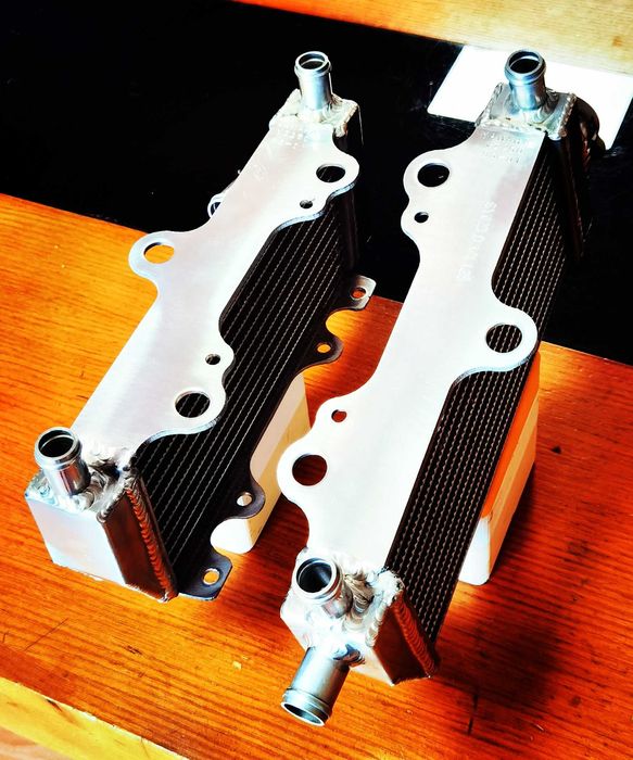 Radiadores Alumínio Yamaha YZ250 de 1996 até 2001