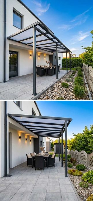 Zadaszenie tarasu Pergola z montażem Dowolny wymiar, szybko i solidnie