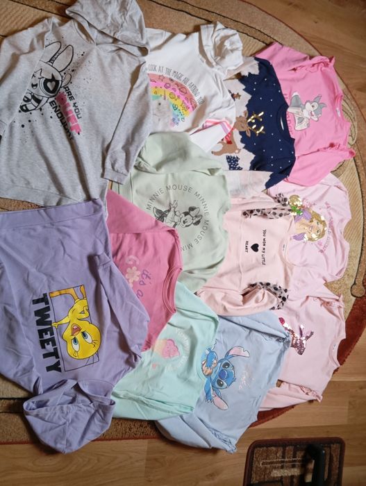 Mega paka dziewczynka 134-140