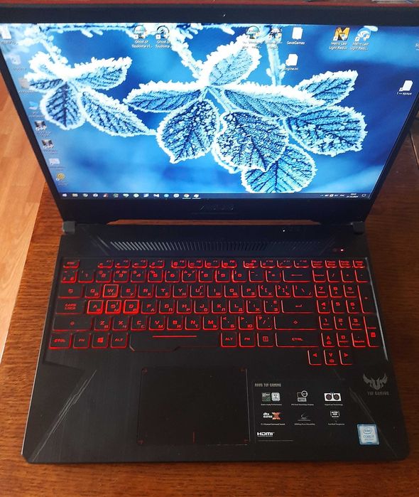 ASUS TUF Gaming FX505GD обменяю на более мощный ноутбук с доплатой