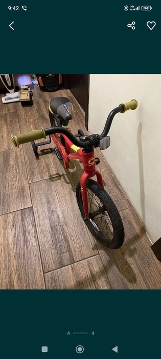 Велосипед на 3-5лет