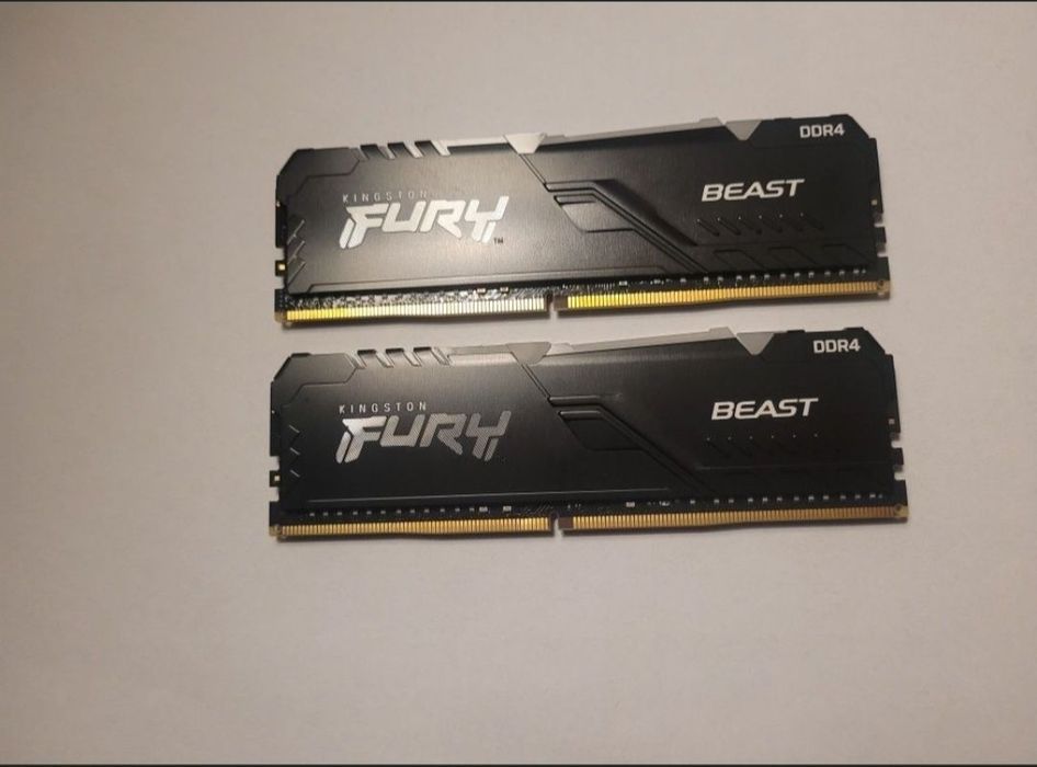 Ram 64gb (2x 32gb) KINGSTON DDR4 fury beast RGB