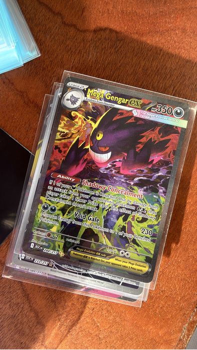 Pokemon Mega Gengar Ex - Phantasmal Flames