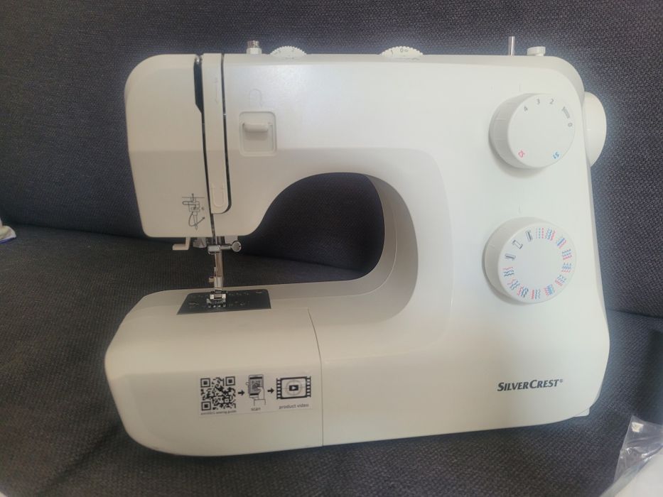 Máquina de Costura SilverCrest Completa | Usada 3x + Linhas Novas + Capa