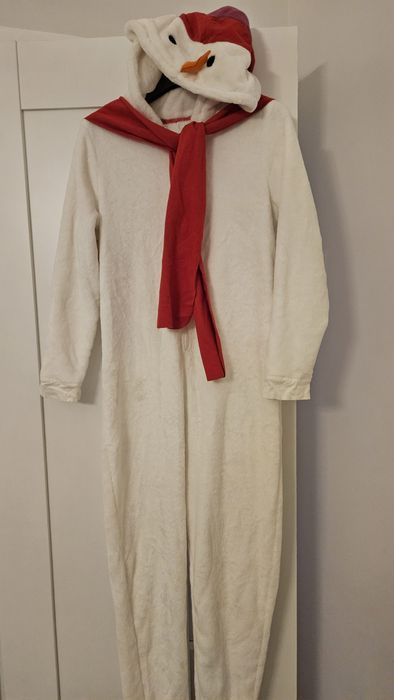 Piżama jednoczęściowa bałwan rozmiar 42 strój