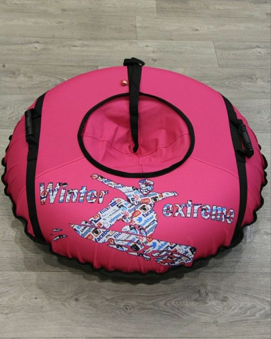 Тюбинг ватрушка для катания ф100 см с камерой