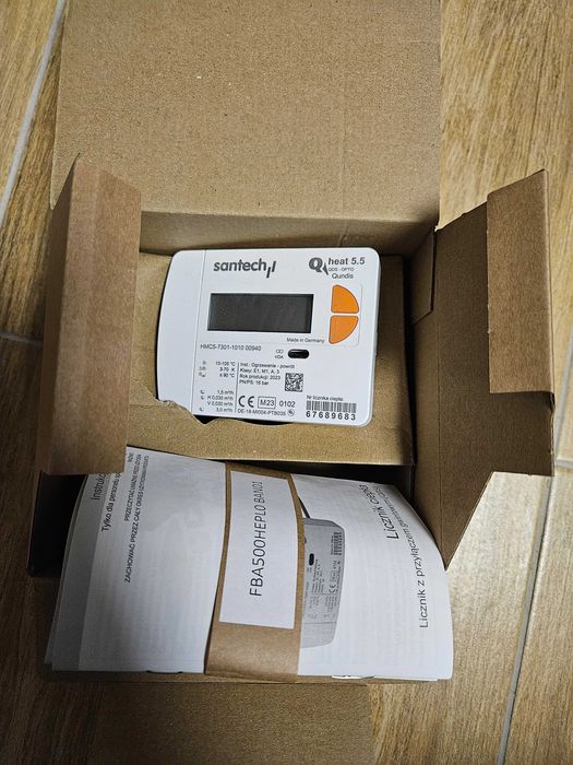 Ciepłomierz santech HMC-OPTO 1,5x110 5,0x1,5m B10 HMC5-7301-1010 00940