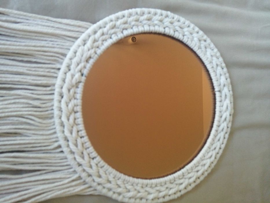 Lustro boho Ikea nowe ENERGISKOG