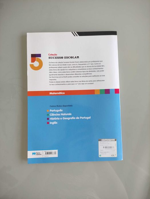 Livros escolares: M5 Matemática 5º ano