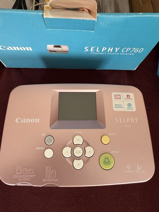 Фотопринтер Canon SELPHY cp760