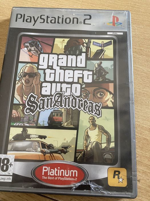 Playstation 2 wersja FAT + pad + 2 gry