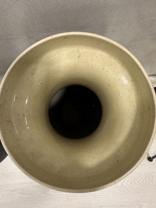 Vaso decorativo com textura