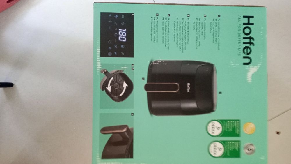 Airfryter hoffen frytkownica 1400w 3,8l nowe w pudełku