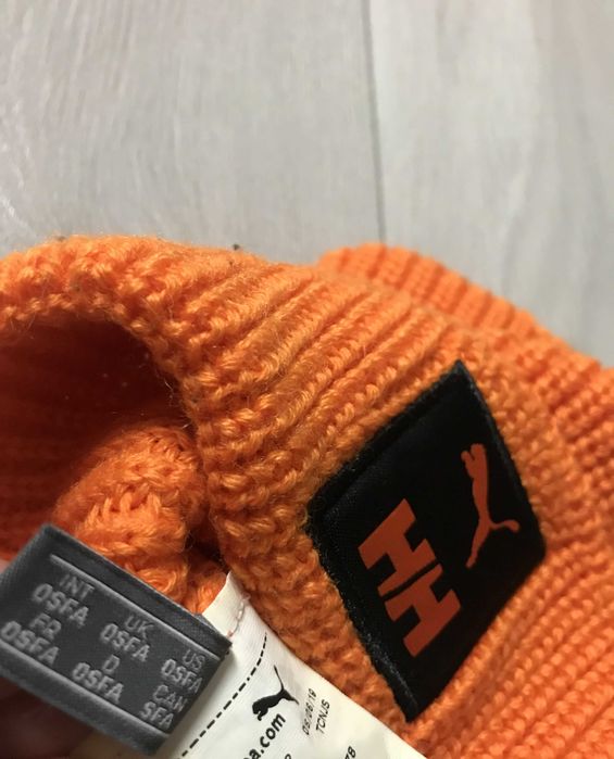 PUMA x HELLY HANSEN oryginalna czapka zimowa stan BDB