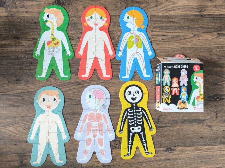 Puzzle CzuCzu Moje ciało