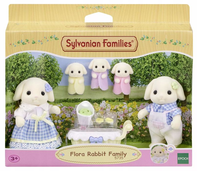 Flora Rabbit Family. Epoch
