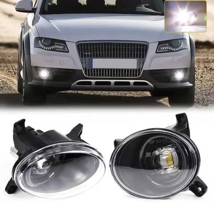 Faróis de nevoeiro com DRL AUDI A1 A4 A5 A6 Q3