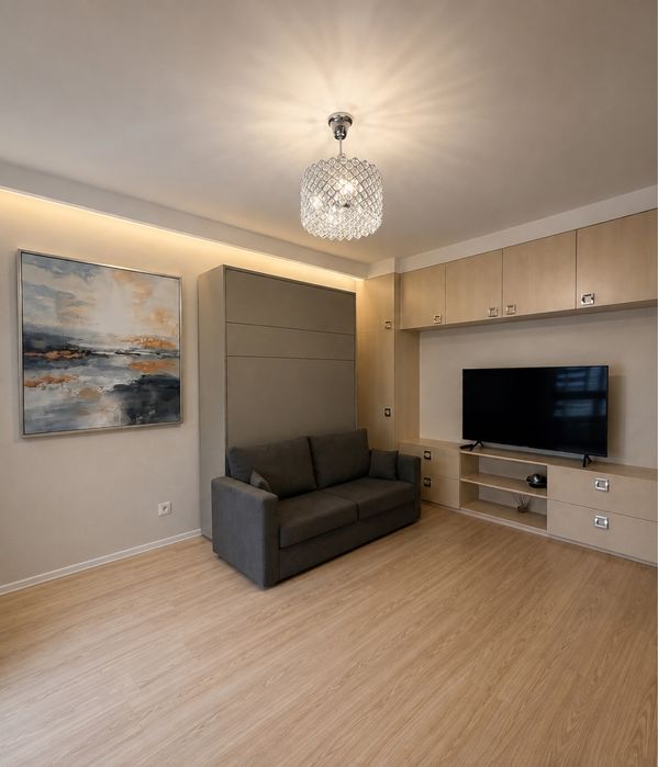 Kawalerka 31,4 m² | garaż podziemny | centrum Pruszkowa | osiedle Przy Pałacu