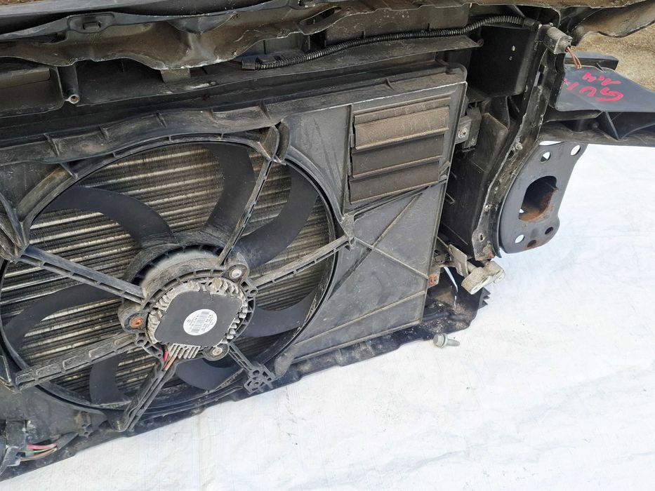 pas przedni wzmocnienie chłodnice wentylator vw golf vi 6 plus 1.4 mpi