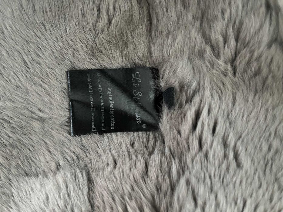 Женская винтажная, меховая куртка. Мех: отделка-песец,подклад- шиншила