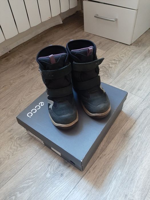 Сапожки екко,ботинки,екко,зимові ботинки