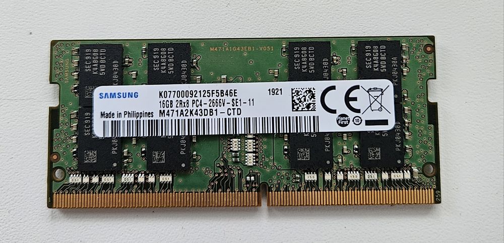 Оперативна пам'ять 16gb, оперативка одною планкою RAM 16gb 2666V DDR4