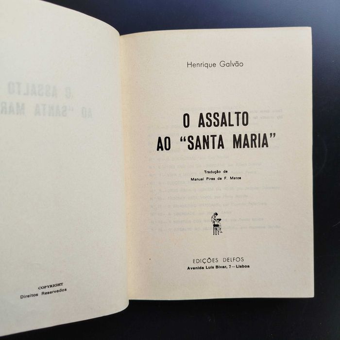 O Assalto do "Santa Maria" de Henrique Galvão