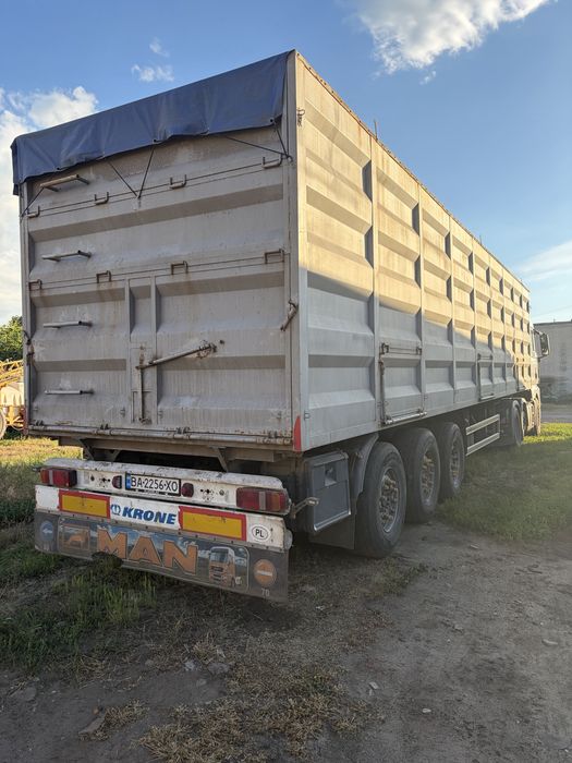 Ман tgx з причепом