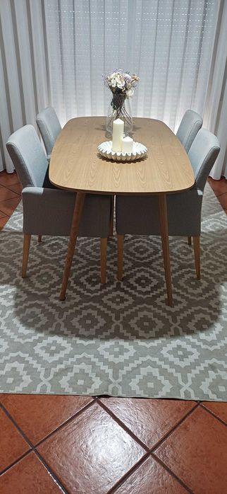 Conjunto 4 cadeiras sala de jantar