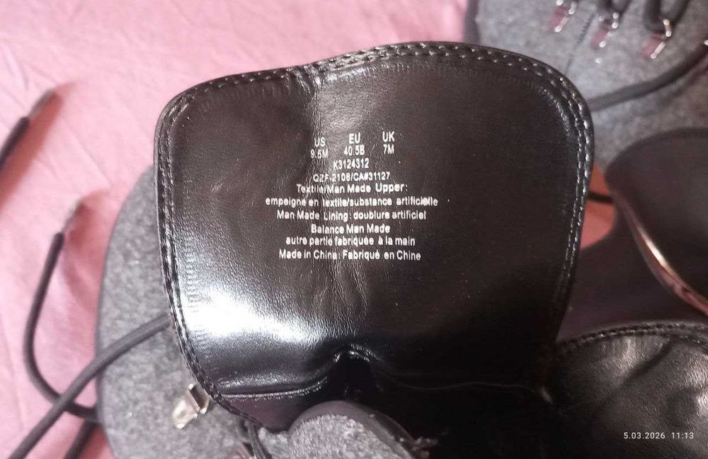 Buty damskie botki DKNY 40