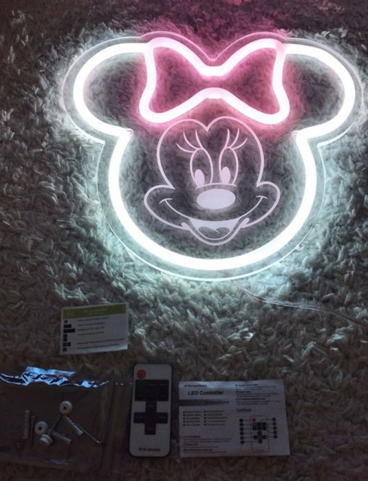 Luminária de parede Minnie – Nova