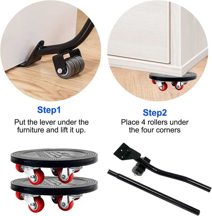 Transportador para mover móveis pesados