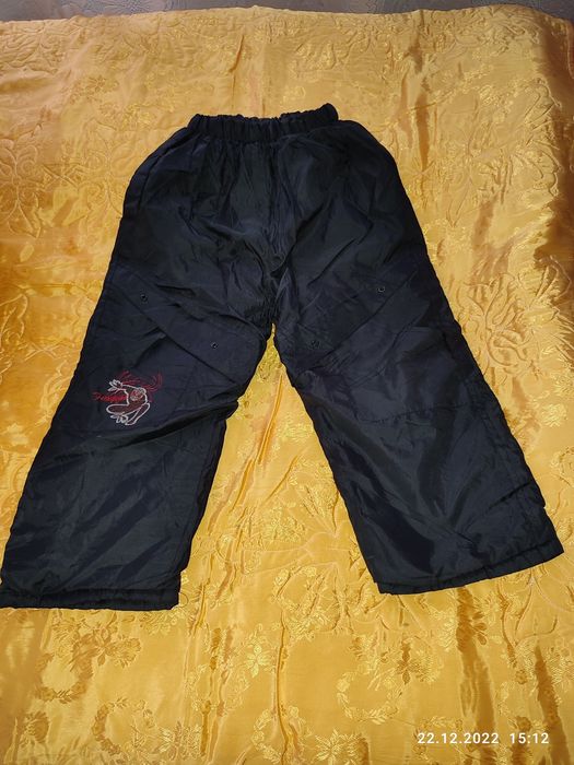 Балоневые штаны теплые