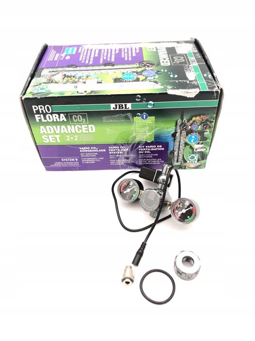 JBL PROFLORA CO2 ADVANCED SET V: Zestaw nawożenia CO2  40-600 l