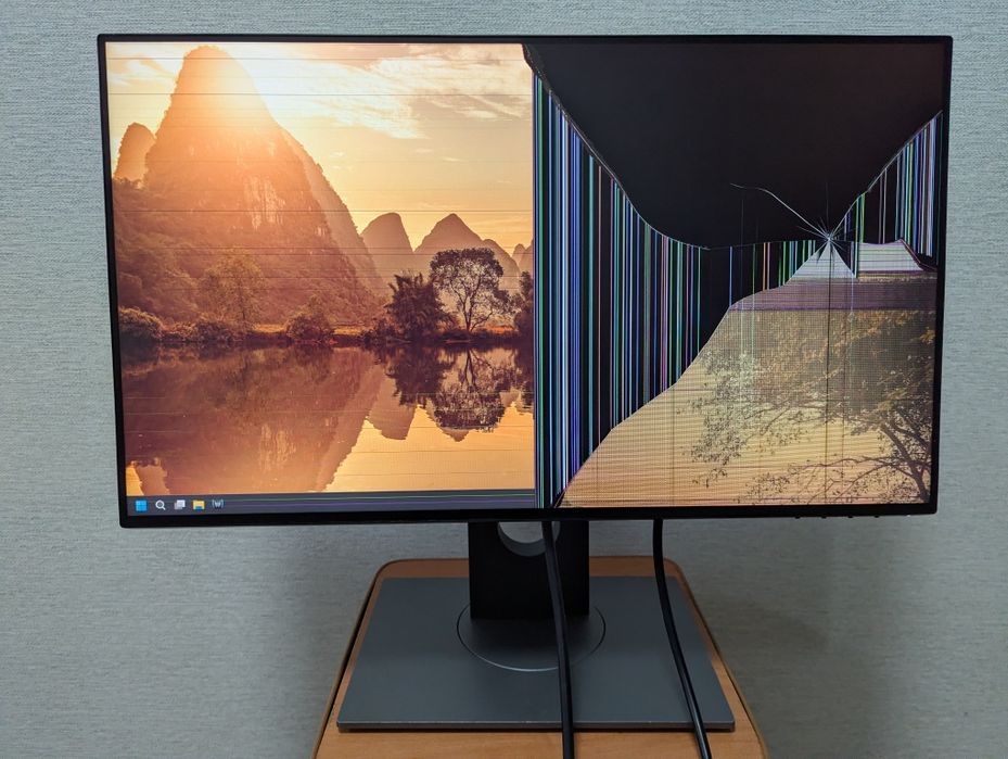 Монітор Dell U2417H на запчастини
