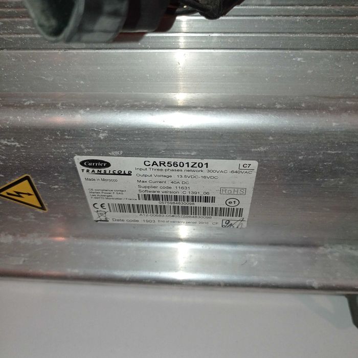 carrier vector ladowarka 1550 i 1950 , 1850 nowy typ