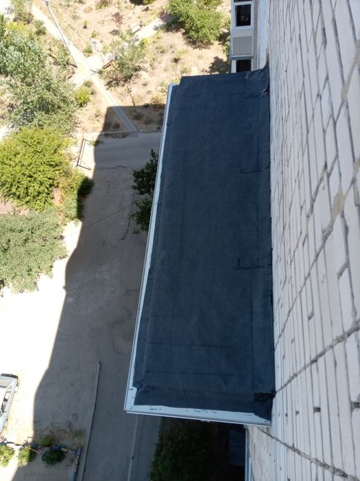 Ремонт крыш. Балконов. Шифер. Рубероид.