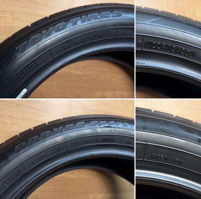 235/50/20 Toyo Proxes Sport MA літні шини 235 50 R20 100W резина Тойо