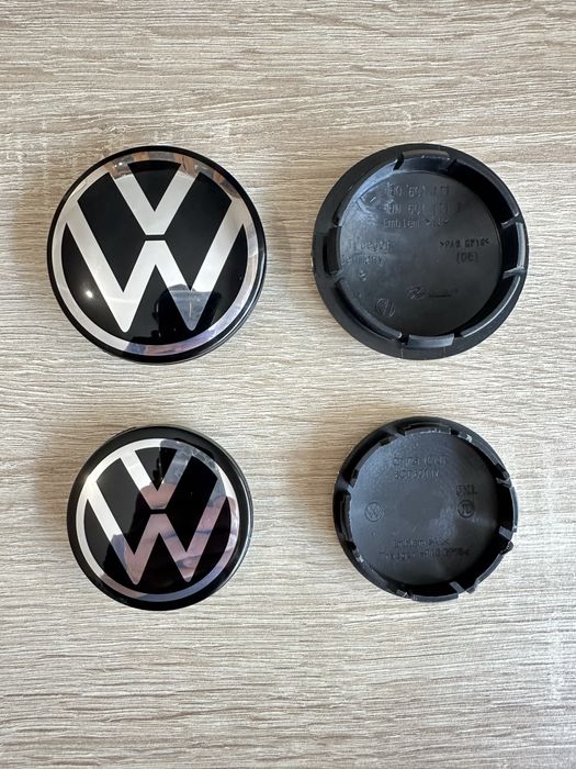 Conjunto 4 Centros Volkswagen 50mm 55mm 56mm 60mm 65mm 66mm 68mm 70mm