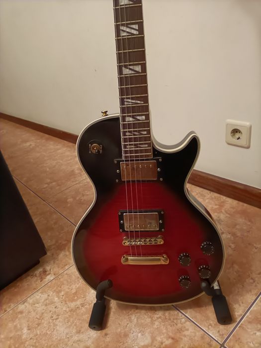 Gibson Les Paul Vermillion Burst