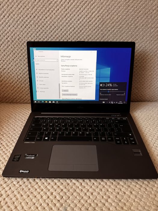 Ultrabook Fujitsu intel i5 pro 10gb/750gb