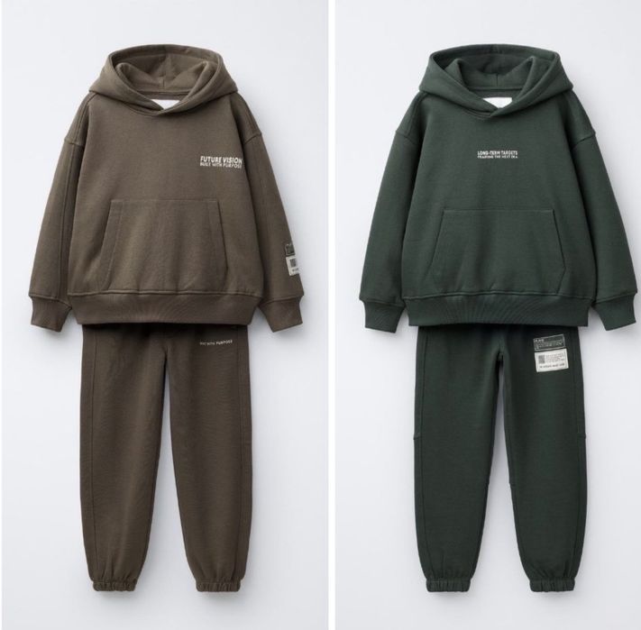 Утеплений спортивний костюм Zara 8/9;9/10;11/12;13/14 років