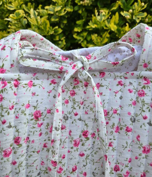 Zestaw Handmade: torebka tote + kosmetyczka
