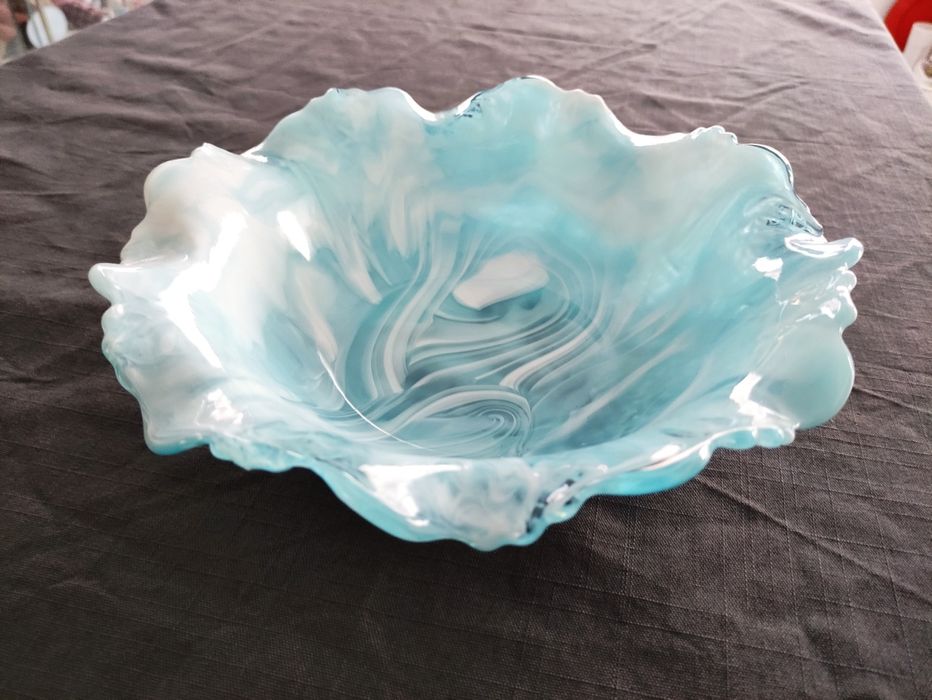 Fruteira vidro Murano Marinha grande