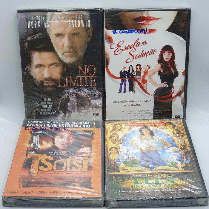 Lote 28/2 - Pack de 18 Filmes Novos e Selados em DVD - Ref.VI